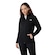 Jaqueta The North Face Feminina Fleece Glacier Full Hoodie Zíper PRETO