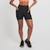 Shorts adidas Pocket 3 Stripes Feminino PRETO
