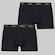 Cueca Boxer Mash Cotton - 2 Unidades - Adulto PRETO
