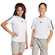 Camiseta adidas Essentials 3 Stripes Infantil BRANCO
