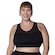 Top Selene Tule Fitness Plus Size Feminino PRETO