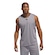 Regata adidas Basketball Legends 3 Stripes Masculina CINZA ESCURO
