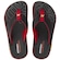 Chinelo Kenner Flamengo Kivah Masculino PRETO/VERMELHO