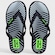 Chinelo Rider R1 Style Masculino PRETO/BRANCO