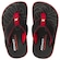 Chinelo Infantil Kenner Kivah Flamengo PRETO/VERMELHO