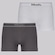 Kit 2 Cuecas Boxer Mash Sem Costura Masculinas BRANCO
