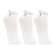 Meia Cano Curto Lupo com 3 Pares Unissex BRANCO