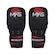 Luva de MMA Sparring MKS Combat PRETO/VERMELHO
