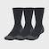 Meia Under Armour Tech Performance - 3 Pares PRETO
