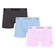 Kit 3 Cuecas Puma Boxer Sem Costura Masculina AZUL/ROSA