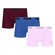 Kit 3 Cuecas Puma Boxer Sem Costura Masculina AZUL/ROSA