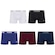 Kit 5 Cuecas Puma Boxer Sem Costura Masculina BRANCO/PRETO