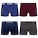 Kit 4 Cuecas Puma Boxer Sem Costura Masculina AZUL