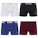 Kit 4 Cuecas Puma Boxer Sem Costura Masculina BRANCO/PRETO