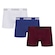 Kit 3 Cuecas Puma Boxer Sem Costura Masculina BRANCO/AZUL
