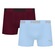 Kit 2 Cuecas Puma Boxer Sem Costura Masculina VINHO