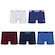 Kit 5 Cuecas Puma Boxer Sem Costura Masculina AZUL