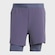Short Masculino Adidas Power 2 Em 1 P7 CINZA