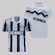 Camisas FutFanatics Grêmio Retrô 1995 Tricolor e Branca Masculina AZUL