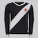 Camisa Manga Longa FutFanatics do Vasco Retrô 1948 Masculina PRETO