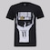 Camiseta Futfanatics do Santos Amado Gol Masculina PRETO