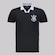 Camisa FutFanatics Polo do Corinthians Block Masculina PRETO