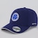 Boné FutFanatics do Cruzeiro 6 Gomos Unissex AZUL ESCURO