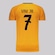 Camisa FutFanatics Real Madrid Vini Jr 7 Dry Fit Masculina LARANJA