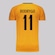 Camisa FutFanatics Real Madrid Rodrygo 11 Dry Fit Masculina LARANJA