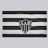 Bandeira FutFanatics do Atlético Mineiro Dupla Face PRETO