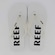 Chinelo Reef Seaside Masculino BRANCO