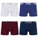 Kit 4 Cuecas Puma Boxer Sem Costura Masculina AZUL