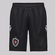 Calção Kappa Botafogo-PB Treino Atleta 2025 Masculino PRETO