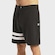 Bermuda Masculina Hurley 18 Block Party PRETO