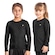 Camisa Térmica Infantil Poker Manga Longa Skin PRETO