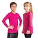 Camisa Térmica Infantil Poker Manga Longa Skin ROSA