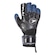 Luva Adulto de Goleiro Poker de Futebol de Campo Profissional Ortho Vulcan II PRETO/AZUL ESC