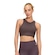 Top Sustentação Feminino Alto Giro Nadador MARROM/BRANCO