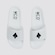 Chinelo Slide MCD Espada - Unissex BRANCO