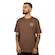 Camiseta Masculina Nicoboco Tetiaroa MARROM