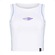 Top Cropped Mormaii Beach Tennis Vitória Marchezini - Feminino BRANCO