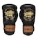 Luva de Boxe Profissional MKS Vintage com fechamento em Velcro PRETO/MARROM