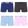 Cueca Puma Boxer Sem Costura - 4 unidades - Masculina ROSA
