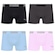 Cueca Puma Boxer Sem Costura - 4 unidades - Masculina AZUL