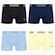 Cueca Puma Boxer Sem Costura - 4 unidades - Masculina PRETO