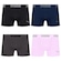 Cueca Puma Boxer Sem Costura - 4 unidades - Masculina AZUL