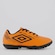 Chuteira Umbro Brave Society Infantil LARANJA