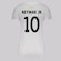Camisa do Santos Logo 10 Neymar FutFanatics Feminina BRANCO
