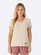 Camiseta Slim Feminina Enfim Malwee BEGE