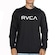 Camiseta Masculina RVCA Manga Longa Big RVCA WT25 PRETO
